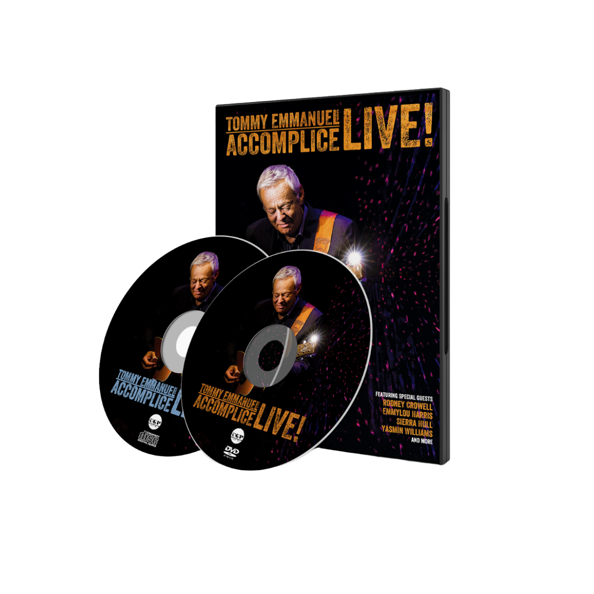 Accomplice LIVE! CD/DVD